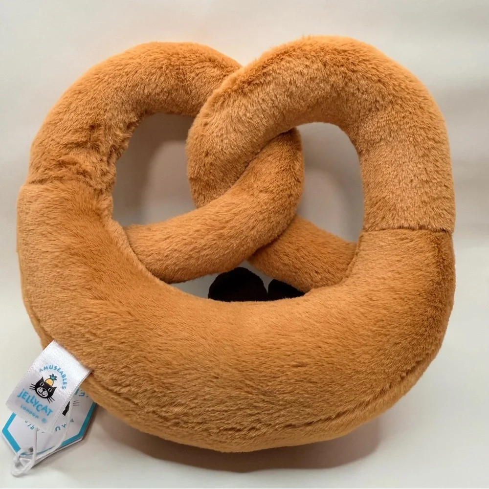 Jellycat amuseables pretzel new with tags - Picture 5 of 9